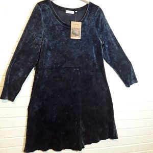 🌸HP🌸Habitat Velour Hippie Dress. Anthropologie. Velvet